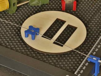 Sculpfun S30 Pro Max Laser Wabentisch Spannvorrichtung Werkstück Nokiland