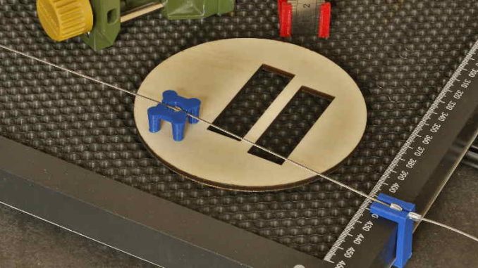 Sculpfun S30 Pro Max Laser Wabentisch Spannvorrichtung Werkstück Nokiland